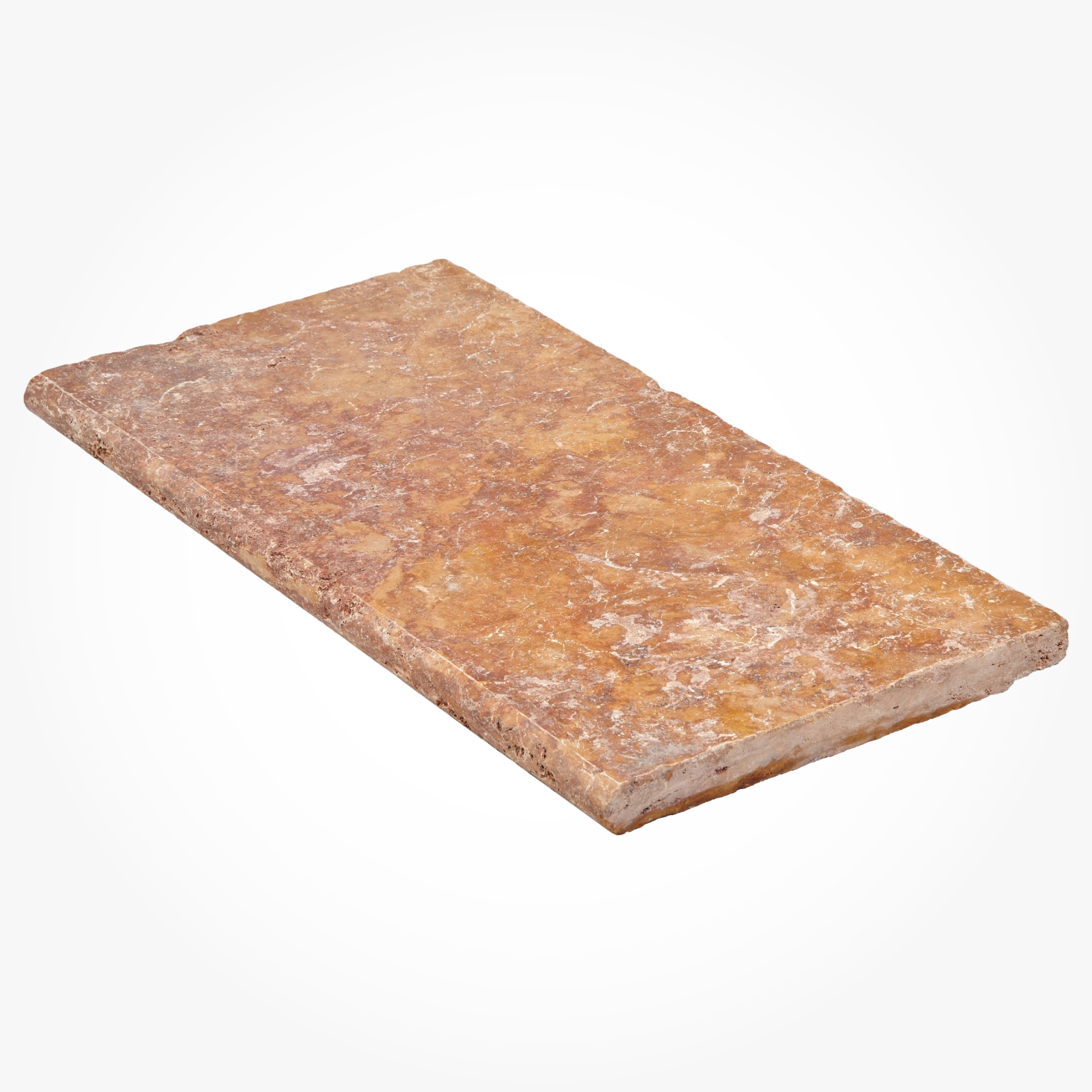 Antique Blend Tumbled Travertine Coping