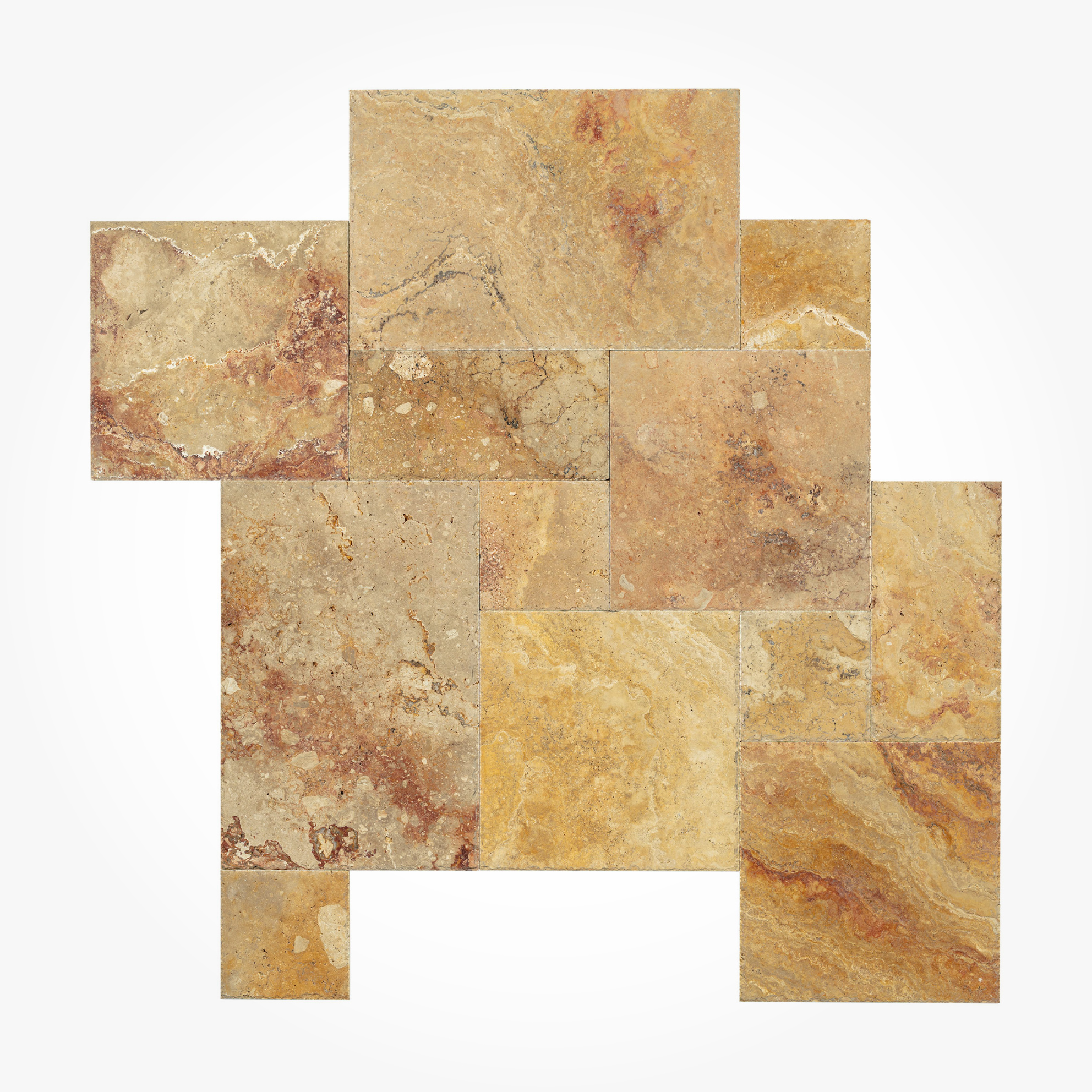 Antique Blend Tumbled - French Pattern