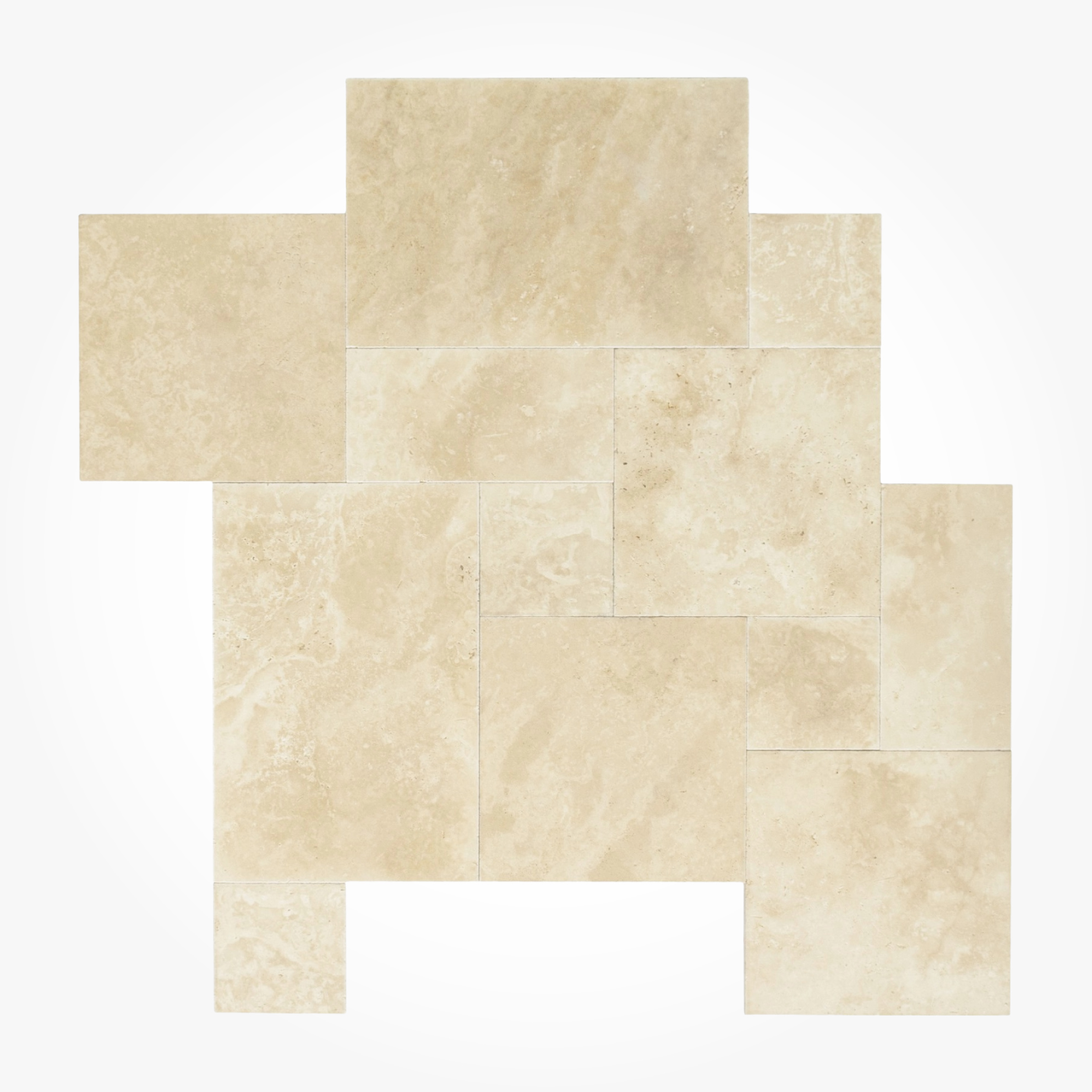 Ivory Tumbled - French Pattern