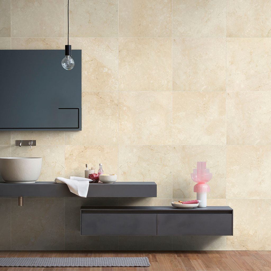 Hurok Marble - Interior Collection - Natural Stone Tiles - Crema Nouva Marble Finished