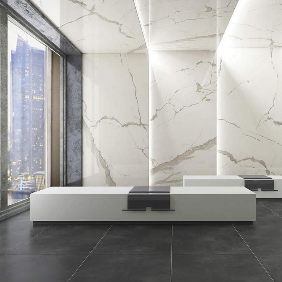Hurok Marble - Interior Collection - Porcelain Tiles - Atlantic Albatross White