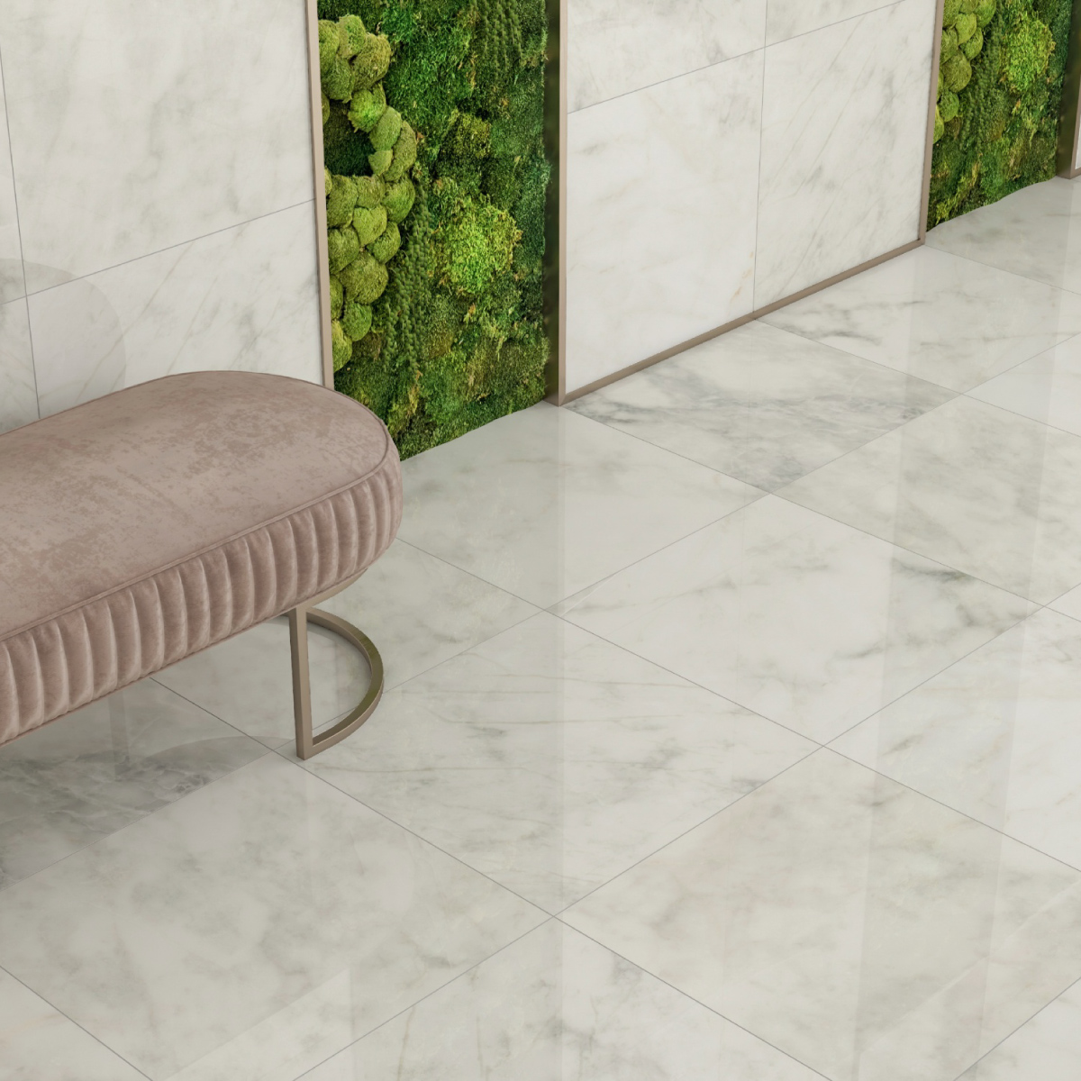 Hurok Marble - Interior Collection - Natural Stone Tiles - Lumi White