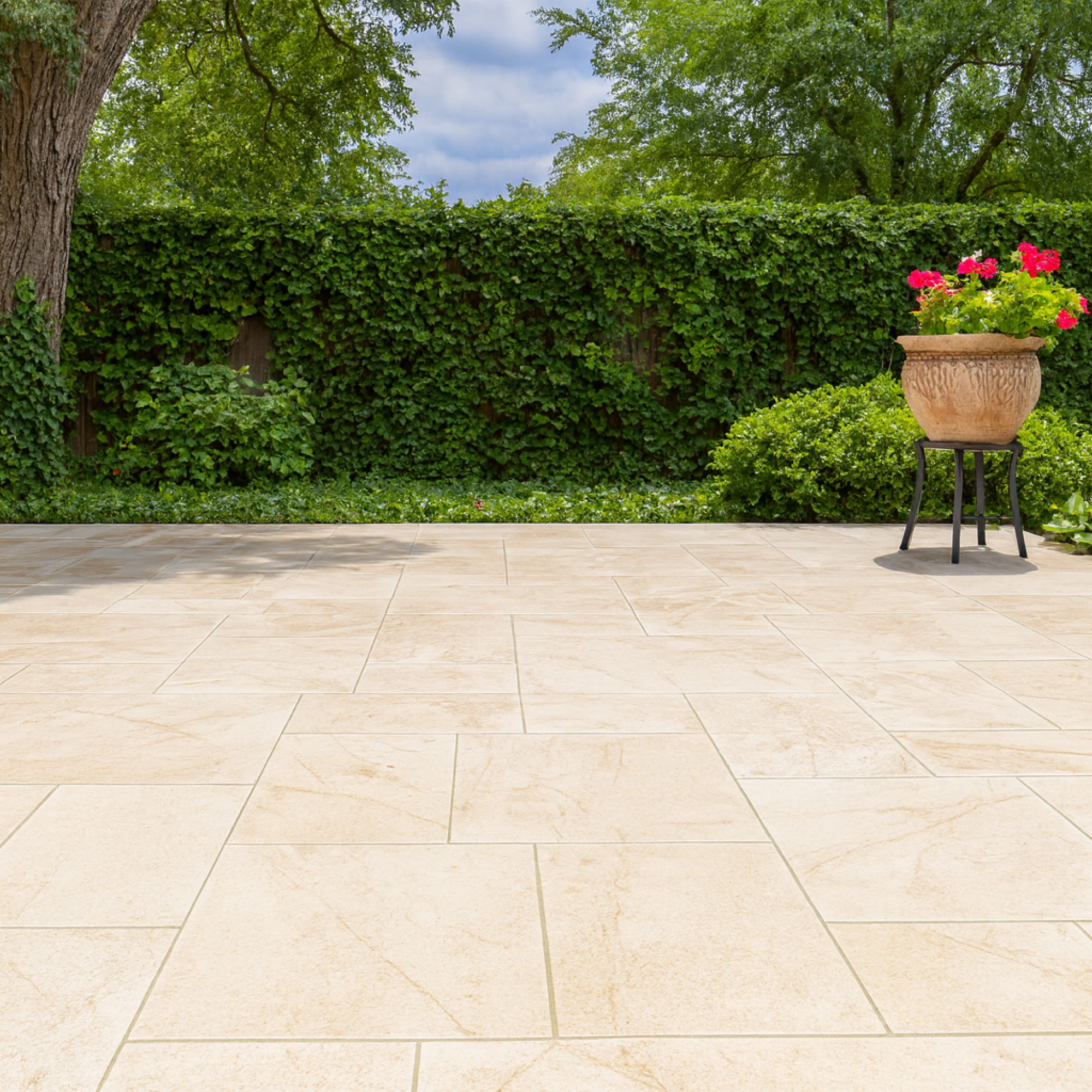 Hurok Marble - Hardscape Collection - Natural Stone Pavers - Moroccan Dolamite Sandblasted