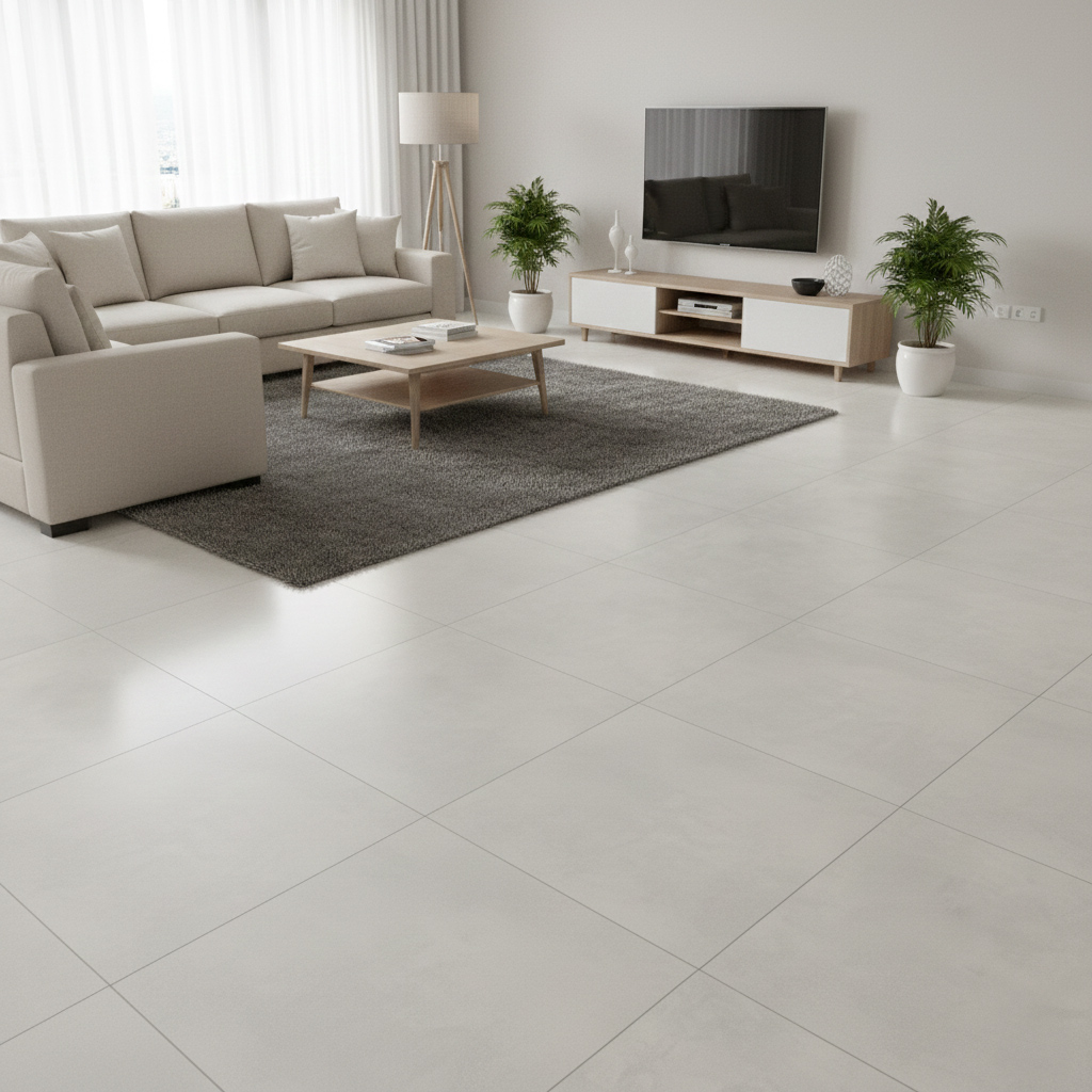 Hurok Marble - Interior Collection - Porcelain Tiles - Atlantic Infinity White Finished