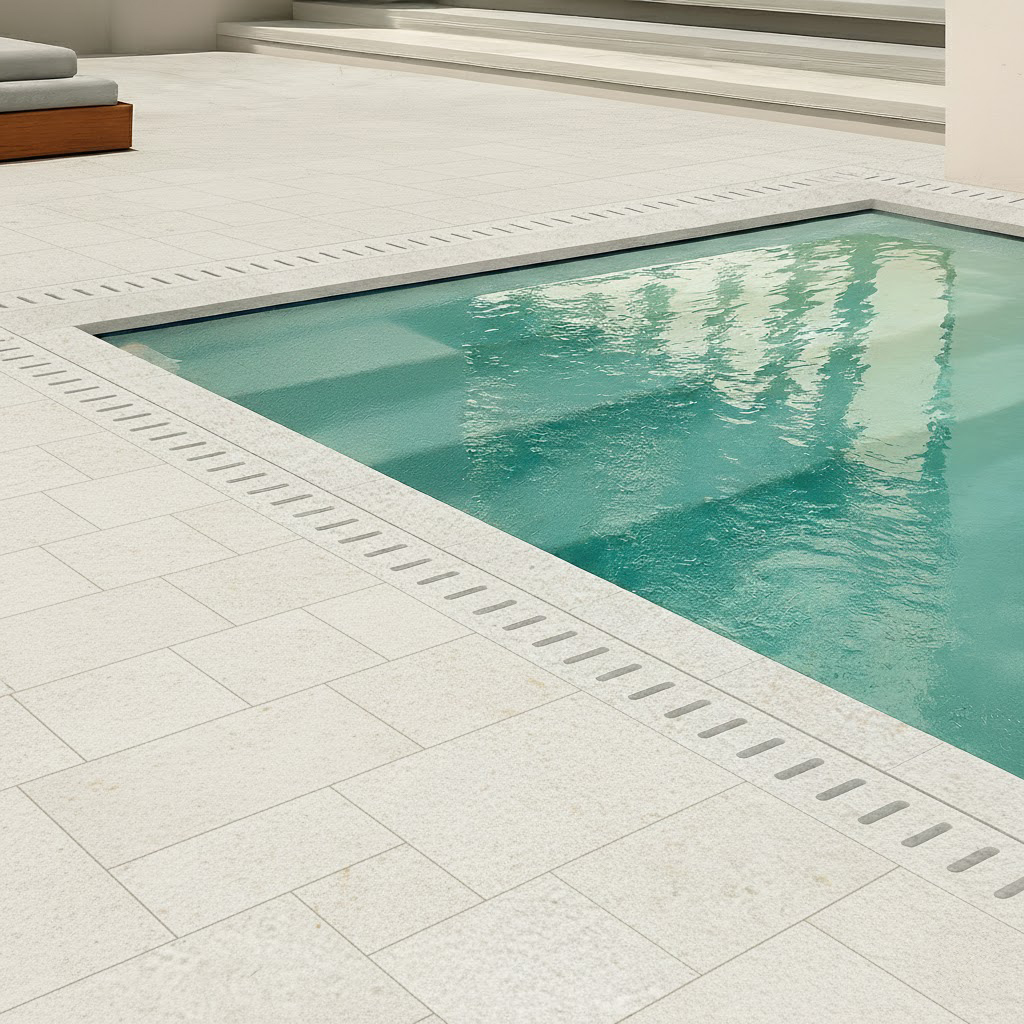 Hurok Marble - Hardscape Collection - Natural Stone Pavers - Marble Pavers - Crema Eda Finished
