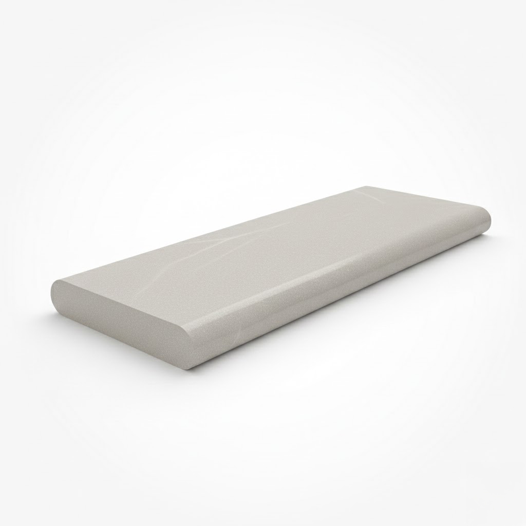 Hurok Marble - Copings - Marble Copings - Ice White Leather Copings