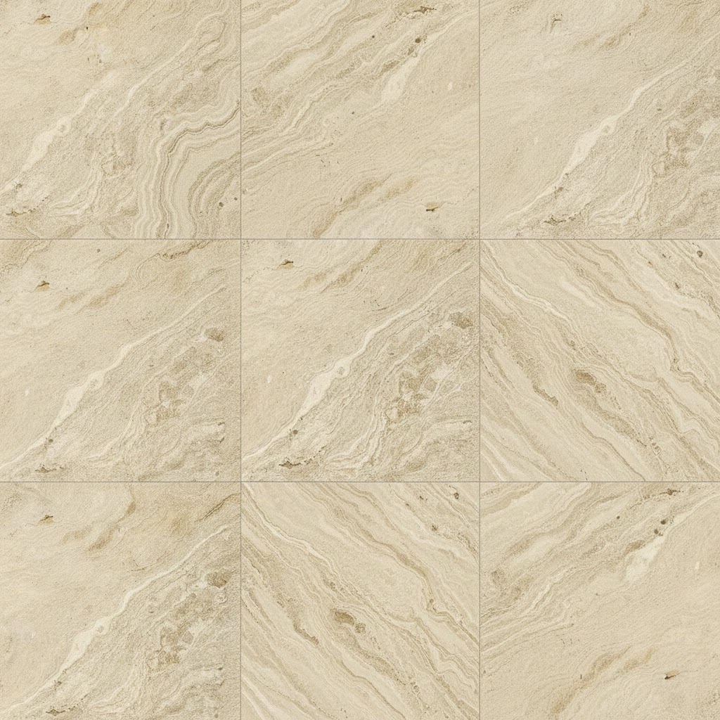 Hurok Marble - Interior Collection - Natural Stone Tiles - Leonardo Gray Travertine Tile