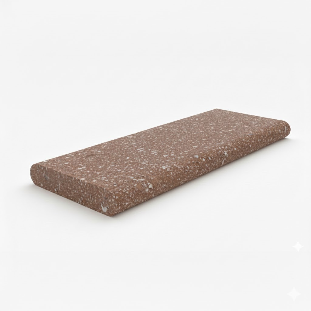 Hurok Marble - Copings - Travertine Copings - Noce / Walnut Copings