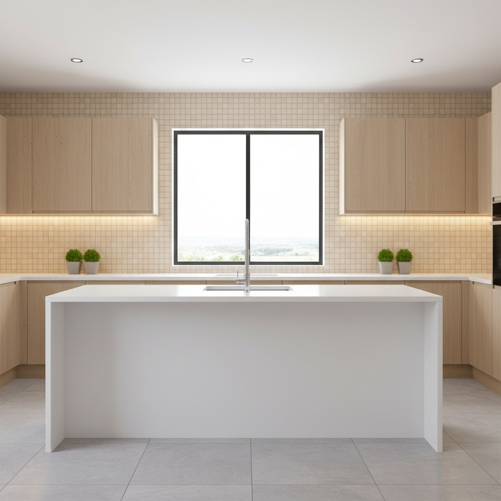 CREMA NOUVA POLISHED MARBLE MOSAIC 1x1 - Finished