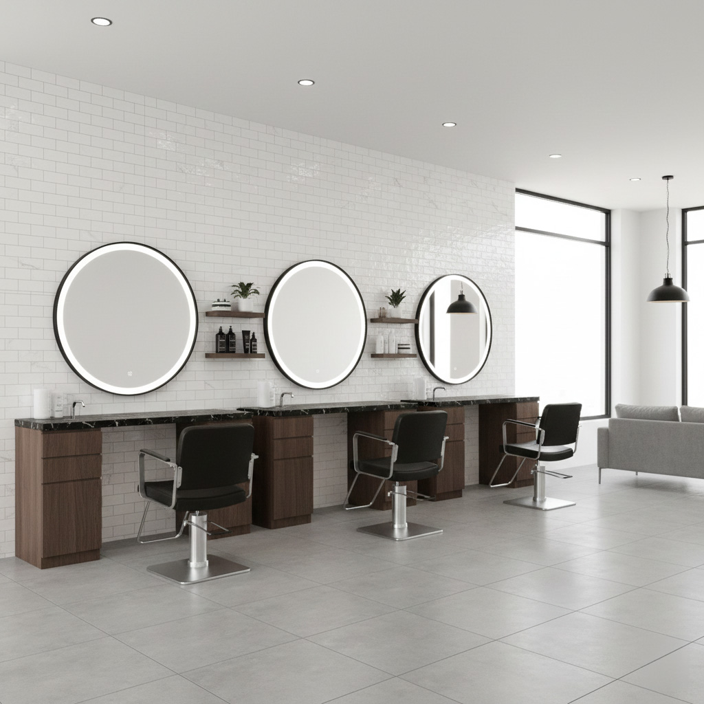 EVEREST WHITE POLISHED MARBLE MOSAIC 2x4 - Finished