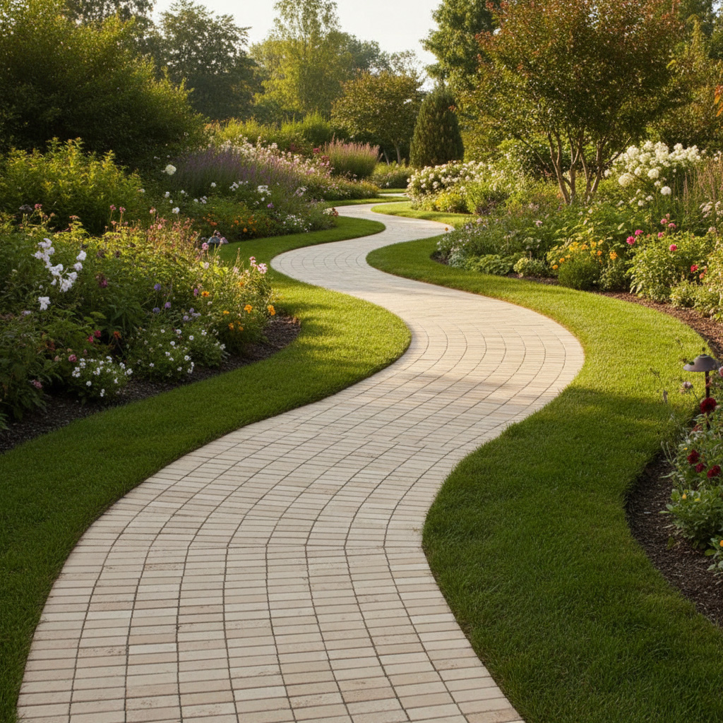 ROAD WHITE H/F MOSAIC 12x12 - Finished