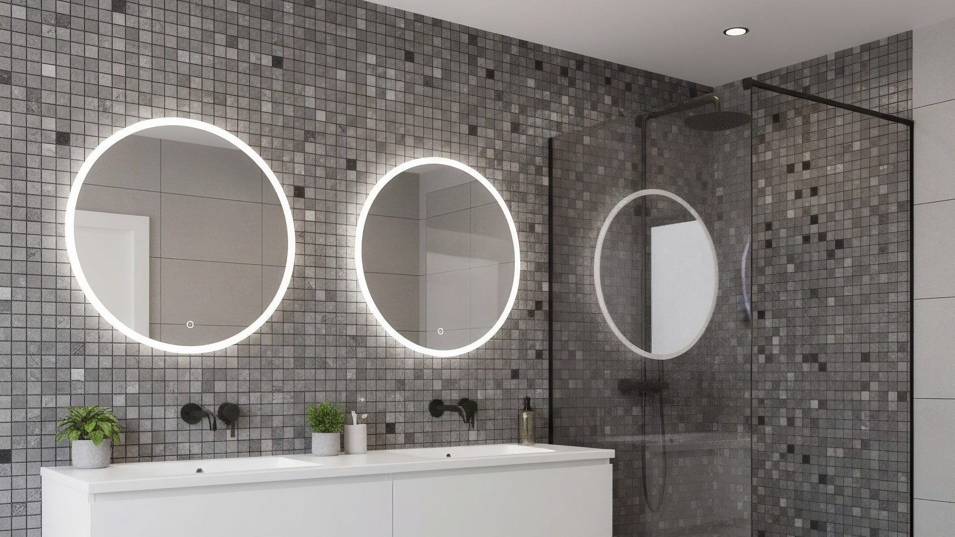 Silver Tumbled Mosaics Hero
